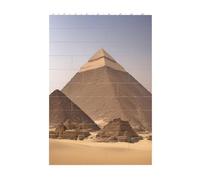 3D Art Brick Block Puzzle DIY Creative Building Blocks Fun Desk Decor Jigsaw Pyramids of Egypt Print 37 Pcs