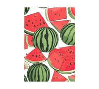 3D Art Brick Block Puzzle DIY Creative Building Blocks Fun Desk Decor Jigsaw Red Watermelon Print 37 Pcs