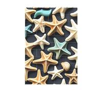 3D Art Brick Block Puzzle DIY Creative Building Blocks Fun Desk Decor Jigsaw Seashell Starfish Print 37 Pcs