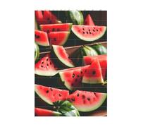 3D Art Brick Block Puzzle DIY Creative Building Blocks Fun Desk Decor Jigsaw Watermelon Fresh Fruit Print 37 Pcs