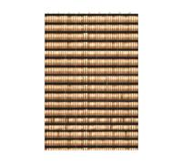 3D Art Brick Block Puzzle DIY Creative Building Blocks Fun Desk Decor Jigsaw Wicker Woven Pattern Print 37 Pcs