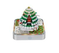 3D Art Calendar Memo Pad,Tear Away 3D Desk Calendar 2026,Creative DIY Paper Carving With LED Light,Suitable as a Christmas gift for family and friends