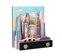 3D Art Memo Pad,3D City Series Memo Pad Paper Notes,3D Notepad Block Notes,3D Artsy Pads Pads Paper,DIY Artsy Pads Post Notes Notepad,3D Memo Pad,3D Notepad for School Home Office Desk