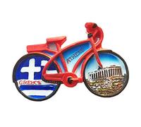 3D Athens Greece Bicycle Refrigerator Magnet Tourist Souvenirs Stickers,Home & Kitchen Decoration Greece Fridge Magnet from China