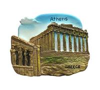 3D Athens Greece Refrigerator Magnet Patti Temple Tourist Souvenirs Stickers,Home & Kitchen Decoration Greece Fridge Magnet From China