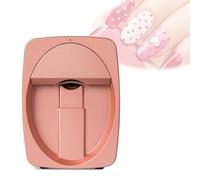 3D Automatic Smart Nail Machine Nail Printer, Digital Intelligent Art Printers for Kids/Nails Salon/Manicure/Nails Lovers, Printing and Rying as One, 30s Done for Beauty & Personal Care.(Pink)