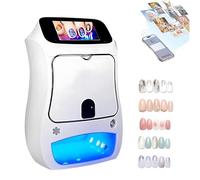 3D Automatic Smart Nail Printer,Nail Printer Machine,Digital Nail Printer,Custom Photo Printing 3000+ Built-In Patterns, Fast 10 Seconds Printing, 5-Inch Touch Screen,For Home Use And Nail Studios