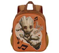 Marvel I am Groot Soundtrack-Small 3D Backpack, Multicolour, 11 x 26 x 31 cm, Capacity 8.5 L