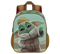 Star Wars The Mandalorian Say Hi-Small 3D Backpack, Blue