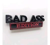 3D Bad Ass Edition Car Sticker Metal Logo Emblem Sticker Car
