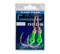 3D Bait Jig Hooks Glow for Deep Sea Boat Fishing 3D Bait Jig | 5X reinforced for iron, extra strength, durability, handles big fish, intense fishing sessions