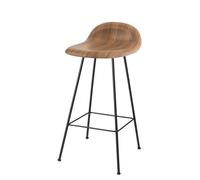 3D Barstool 65 Walnut - Felt Glides Gubi - 5715015971560