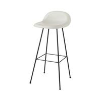 3D Barstool 75 Plastic Alabaster White - Filzgleiter Gubi - 5715015973465