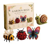 3D Bead Animals Art Kit, 2026 Easy Handmade Beading Embroidery Kit, Cute 3D Animal Beads Craft Set with Instruction, for Adults Teens Beginners