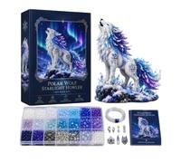 3D Beaded Animal Kit,Bizarre fantastical creatures bead set,Funny DIY Creative Adults Crafts Includes Beads Tools Instructions for Beginners