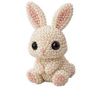 3D Beaded Animal Kit - DIY Animal Beading Craft Set With Colourful Beads & Easy Instructions. Handmade Beadwork For Beginners, Adults, Teens. Perfect Craft For Social Bonding, DIY Lovers, Tiny 3D Anim