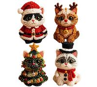 3D Beaded Animal Kit with Instructions Cat Making Craft Supplies