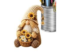 3D Beaded Art Kits | Miniature Gnome Handmade Home Decor | DIY Bead Making Craft Activity | for Kids Boys Girls Beginners Home Classroom Homeschool Daycare Travel