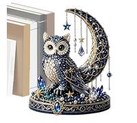 3D Beaded Craft Kit,Animal DIY Beading Craft Activity - Handmade Bead Embroidery Set,for Beginners Adults Hobbyists Family Holiday Home Desk Bookshelf Mantel Decor