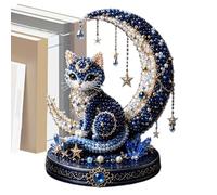 3D Beaded DIY Kit, ABS Colorful Animal Beading Set with Guide | Beginner Friendly, Creative Arts | Handmade Decor for Desk Bookshelf Mantel, Holiday Gift for Adults Hobbyists