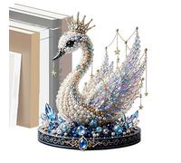 3D Beaded DIY Kit,Animal Beading Art DIY Craft - Handmade Bead Embroidery Set,for Beginners Adults Hobbyists Family Holiday Home Desk Bookshelf Mantel Decor