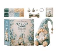 3D Beaded Gnome Kit - Cute Gnome Making with Instruction - Crafting Art Complete Beading Kit | for Kids Girls Teens Adults Beginners DIY Crafts Home Decor Birthday Party Favors Christmas