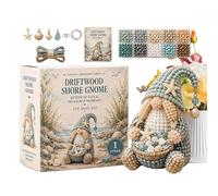 3D Beaded Gnome Kit | with Instructions DIY Charms,Crafting Art Complete Beading Kit - for Kids Teens Adults Beginners Home Decor Desk Accessories Birthday Party Favors
