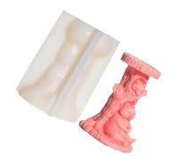 3D Bear Silicone Tree Cave Bear Castings Molds Plaster Scented Making Supplies