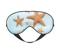 3D Beautiful Maritime Summer Print Comfortable Eye Mask Full Coverage Lightweight Men Women Outdoor Travel Relaxation