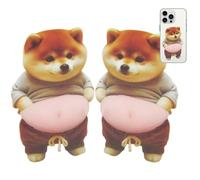 3D Belly Stickers - Decorative Dog Stickers - Anti-Stress 3D Belly Diary Stickers - For Children, Adults, Laptop, Mobile Phone Case, Notebook, Diary, Planner, Craft Projects, Party Gifts