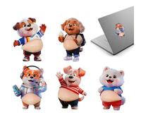3D Belly Stickers - Soft Squeeze Sensory Fidget Set, Tactile Stress, Relief Toys, Fun Classroom Rewards, Decorative Craft Accessories for Textbooks Tablets Pencil Cases Water Bottles