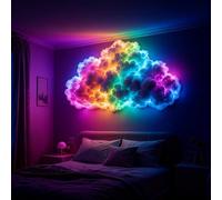 3D Big Cloud Lightning Light Kit - DIY USB-Powered Thundercloud LED Light Décor Cloud LED Lights For Bedroom & Gaming Room(200cm)