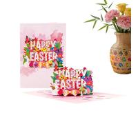 3D Birthday Card - 3D Easter Egg and Rabbit Memories,Easter Souvenir Card | For Husband Girlfriend Mother Father Teachers Friends Family And Wife