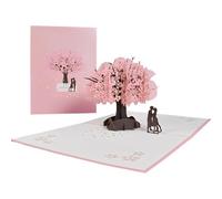 3D Birthday Card, Romantic Congratulations Card for Wedding Anniversary, Wedding Gift, Wedding Card, Valentine's Day Card for Her