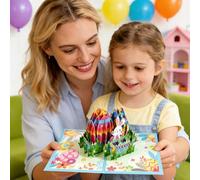 3D Birthday Card, Spring Egg Bunny Pop-Up, Heartfelt Easter Greeting Card for Friends Family Wife Husband Girlfriend Mother Father Teachers, Paper Sturdy Cards Details, Keepsake with Pop-Up Design