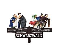 3D Black Forest Schwarzwald Germany Refrigerator Fridge Magnet Tourist Souvenirs Handmade Resin Craft Magnetic Stickers Home Kitchen Decoration Travel Gift