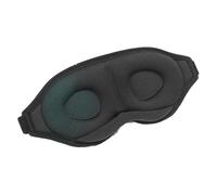 3D Blackout Sleep Mask for Side Sleepers,Ultra Soft Ice Silk Eye Mask with Adjustable Strap,100% Light Blocking Blindfold for Men & Women,Ideal for Travel,Nap & Night Sleep