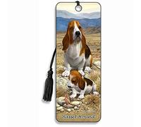 3D Bookmark - Basset Hound