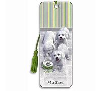 3D Bookmark - Maltese