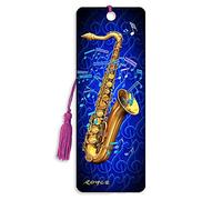 3D Bookmark - Saxophone - Cheatwell Games