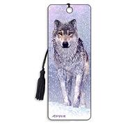 3D Bookmark - Snow Wolf - Cheatwell Games