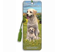 3D Bookmark - Yellow Labrador