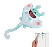 3D Bookmarks - Cute 3D Animal Reading Accessories, Stylish Cartoon Animal Bookmarks for Children and Book Lovers, 4.3 Inches, Decorative Desktop Reading Tools for the Classroom, 1 x Piece
