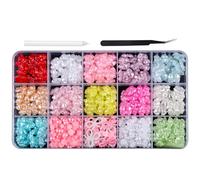 3D Bow Nails Art Sweet Bowknot Supplies Flower Nails Art Decoration For Party Wedding