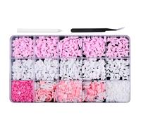 3D Bow Nails Art Sweet Bowknot Supplies Flower Nails Art Decoration For Party Wedding