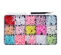 3D Bow Nails Art Sweet Bowknot Supplies Flower Nails Art Decoration For Party Wedding