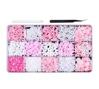 3D Bow Nails Art Sweet Bowknot Supplies Flower Nails Art Decoration For Party Wedding