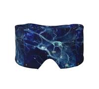 3D Brain Cell Neuron Neurology, Full Eye Covers Light Blocking Eye Mask Sleep Eye and Ear Muffs