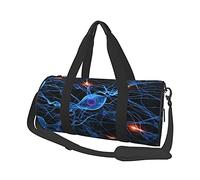 3D Brain Cell Neuron Neurology Travel Duffel Bags Gym Sports Luggage Large Travel Tote Bag Overnight Weekend Bags for Man and Women