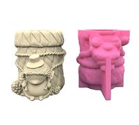 3D Brush Pot Silicone Soap Molds Molds Cute Hedgehog Clay Cake Decorating Silicone Pen Holder Mold Silicone Molds for Resin Epoxy Resin